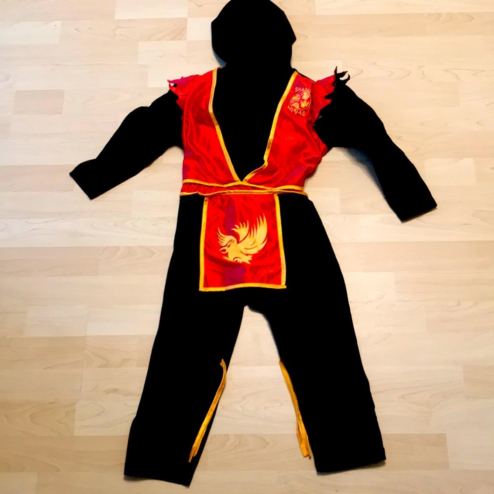 Children’s Muscular Ninja Halloween Costume for Toddlers